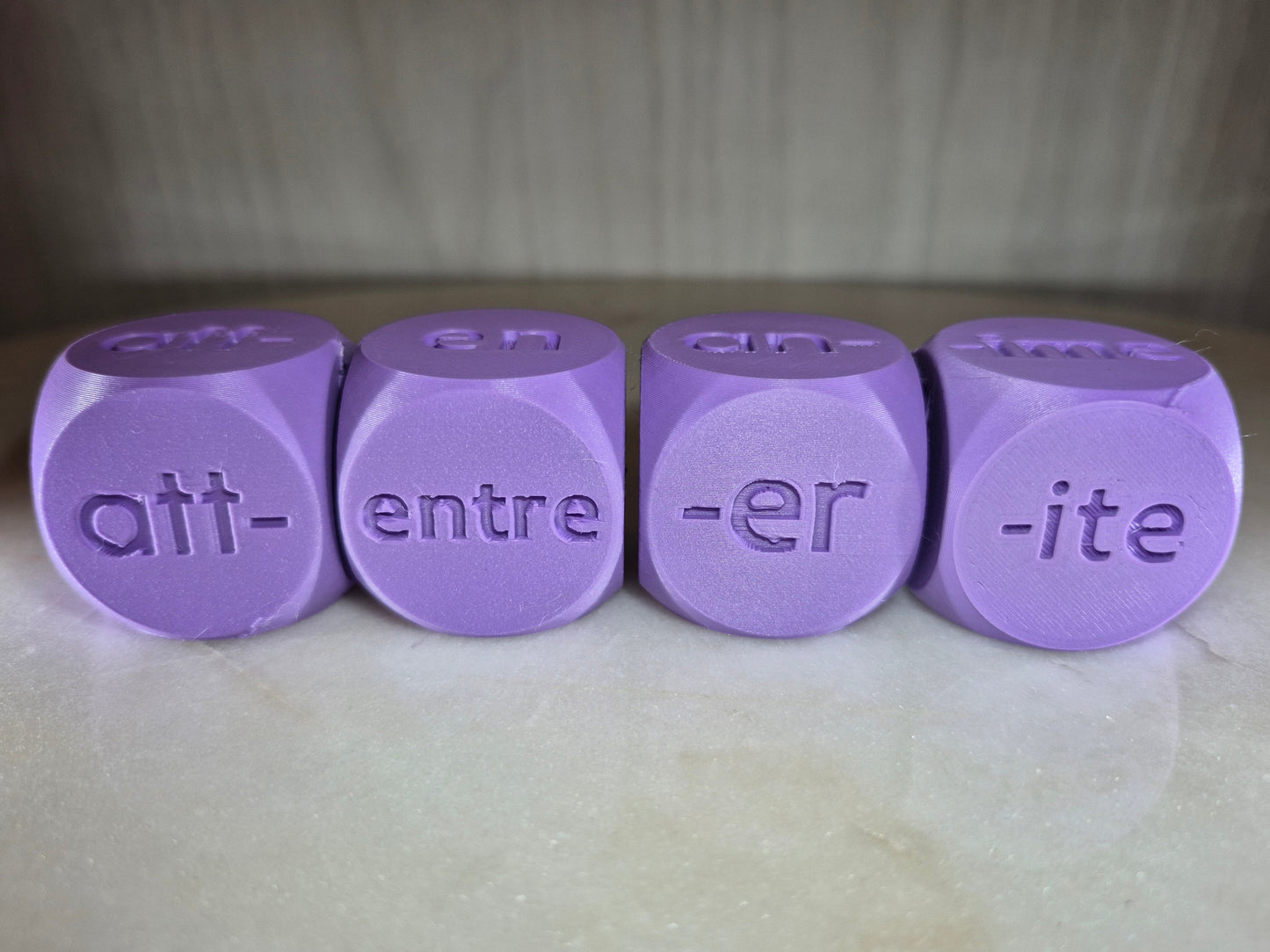 Ortho-Dés - 4e année du primaire | Dés orthographiques