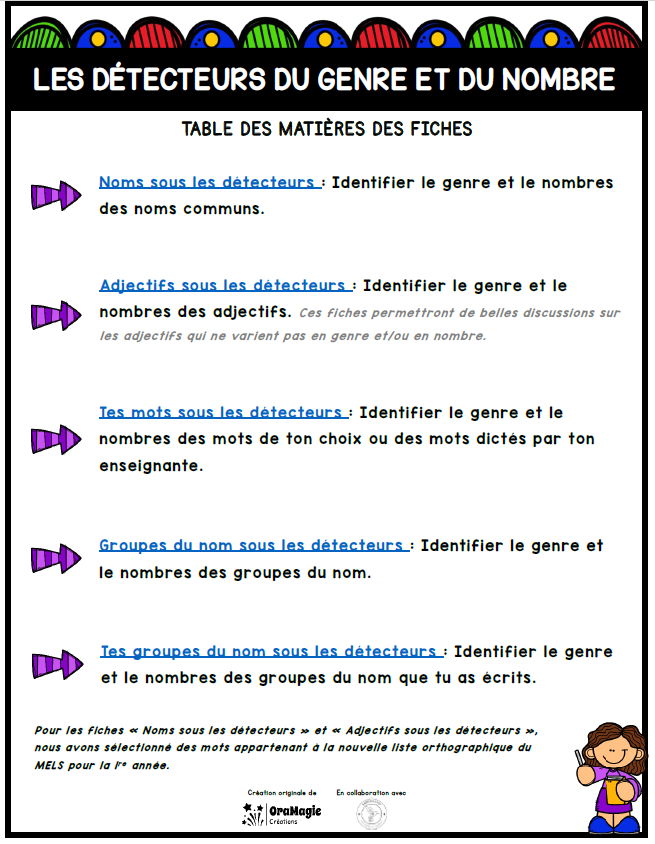 Détecteurs d'accords | Outils de langage | En collaboration avec OraMagie