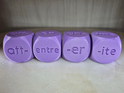 Ortho-Dés - 4e année du primaire | Dés orthographiques