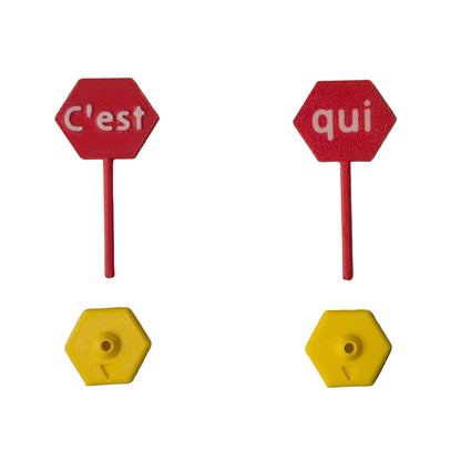 Panneaux « C’est qui / Ce sont qui » | Outils de langage