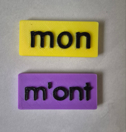 Homophones [mon] et [m'ont] | Outils de langage | En collaboration avec OraMagie