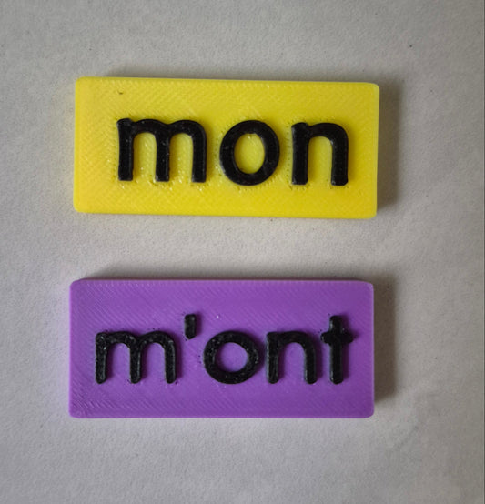 Homophones [mon] et [m'ont] | Outils de langage | En collaboration avec OraMagie