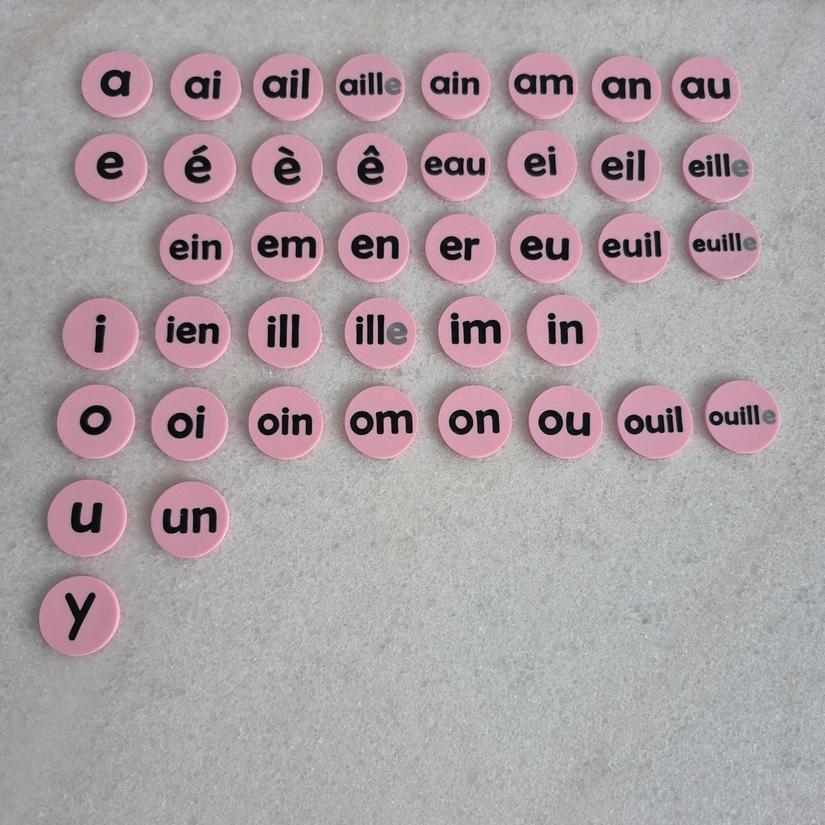 Pastilles de graphèmes | Outils de langage | En collaboration avec OraMagie