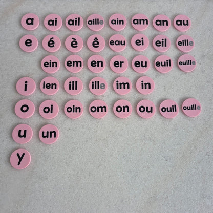 Pastilles de graphèmes | Outils de langage | En collaboration avec OraMagie