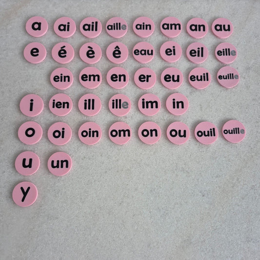 Pastilles de graphèmes | Outils de langage | En collaboration avec OraMagie