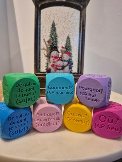 Dé de structure de phrase | Outils de langage | En collaboration avec OraMagie