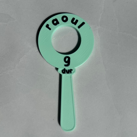 Loupe de détective [g] dur et doux | Outils de langage | En collaboration avec OraMagie