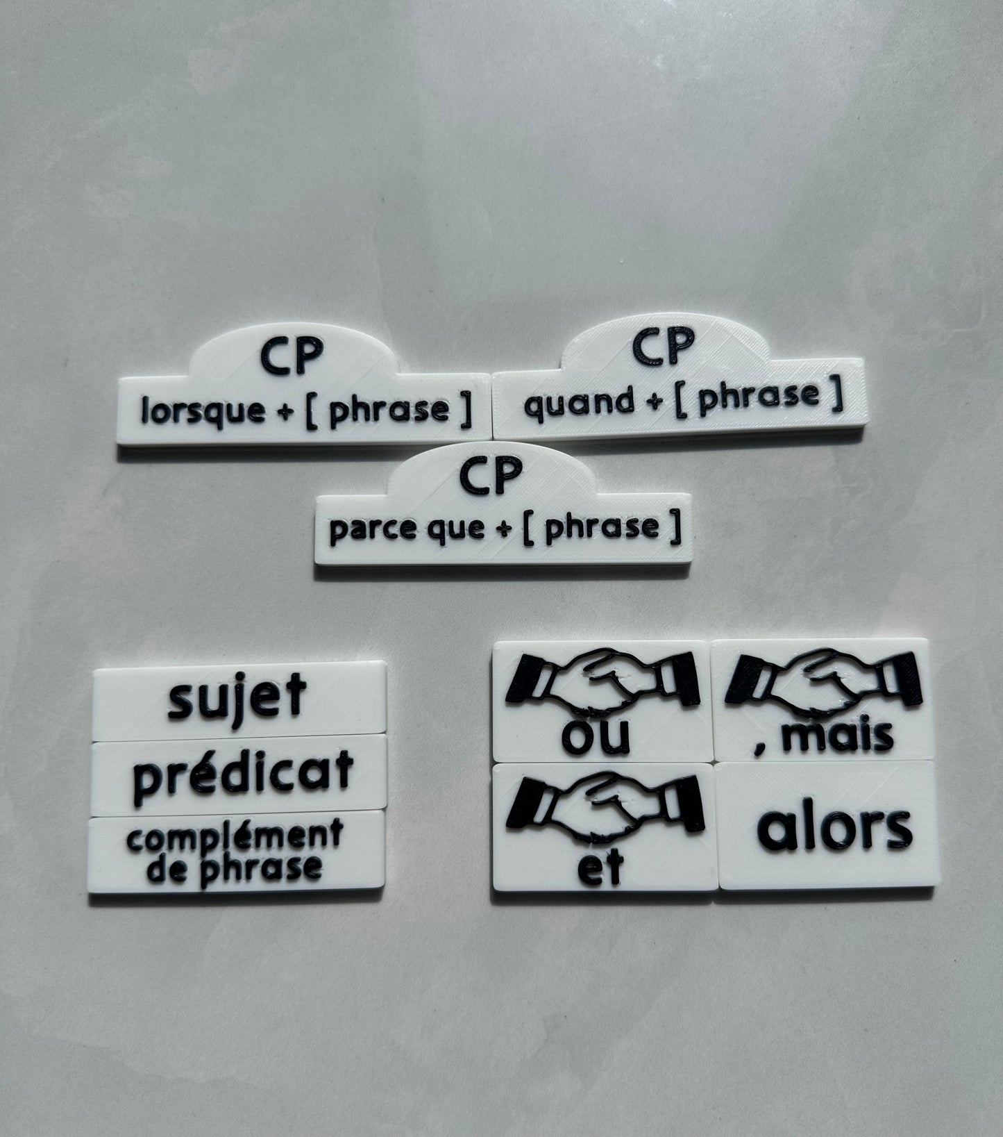 Tuiles des phrases longues | Outils de langage | En collaboration avec OraMagie