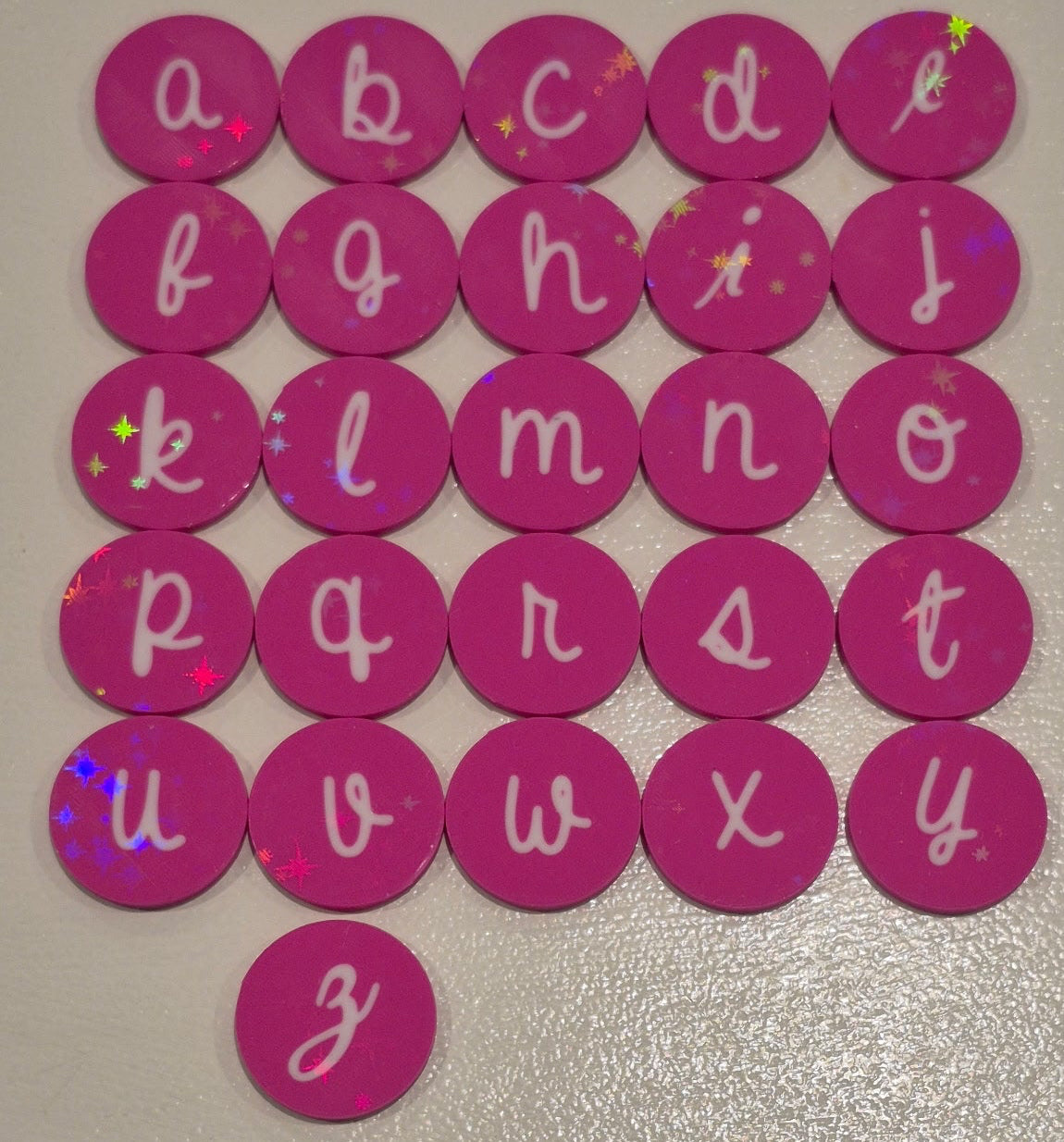 Jetons alphabétiques à double face | Outils de langage