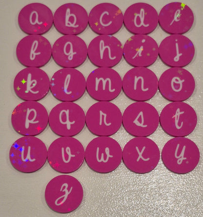 Jetons alphabétiques à double face | Outils de langage