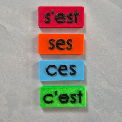Homophones [ces], [ses], [c'est] et [s'est] | Outils de langage | En collaboration avec OraMagie