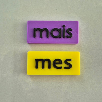 Homophones [mes] et [mais] | Outils de langage | En collaboration avec OraMagie