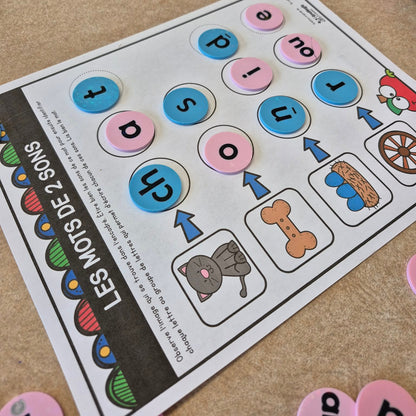 Pastilles de graphèmes | Outils de langage | En collaboration avec OraMagie