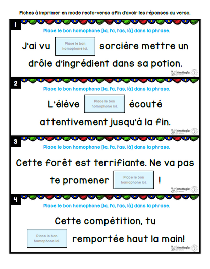 Homophones [la], [là], [l'a] et [l'as] | Outils de langage | En collaboration avec OraMagie